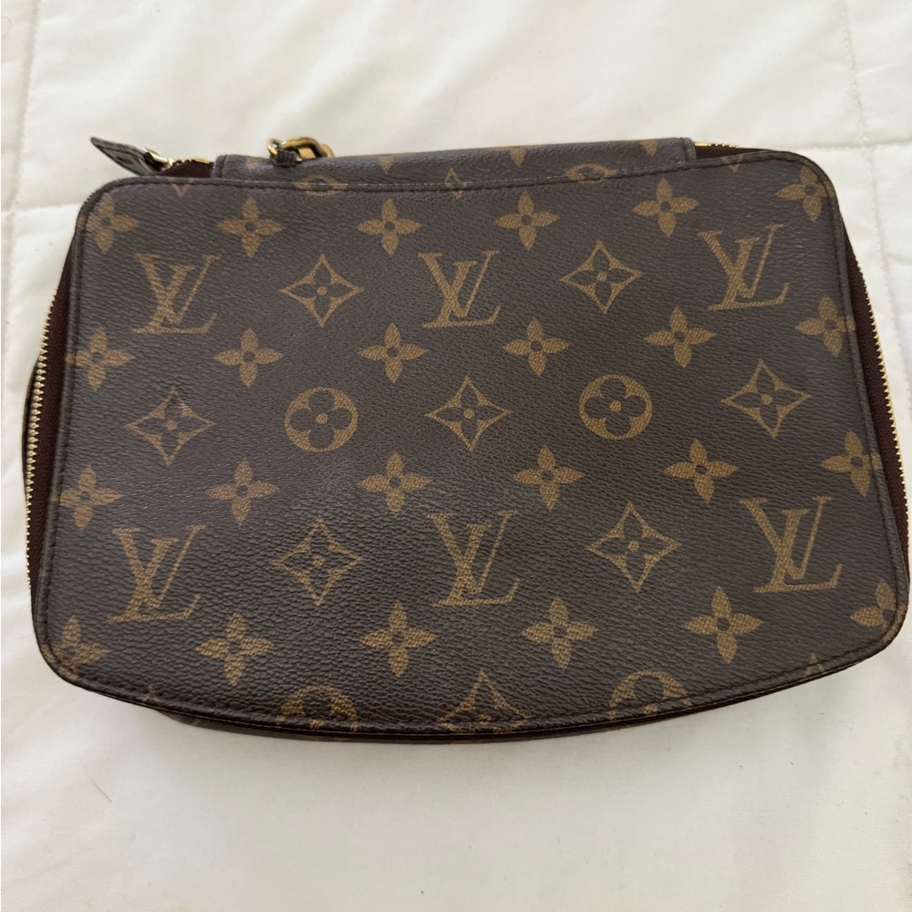 Louis Vuitton Monogram Canvas Monte Carlo Jewelry Box- vintage- still GREAT COND
